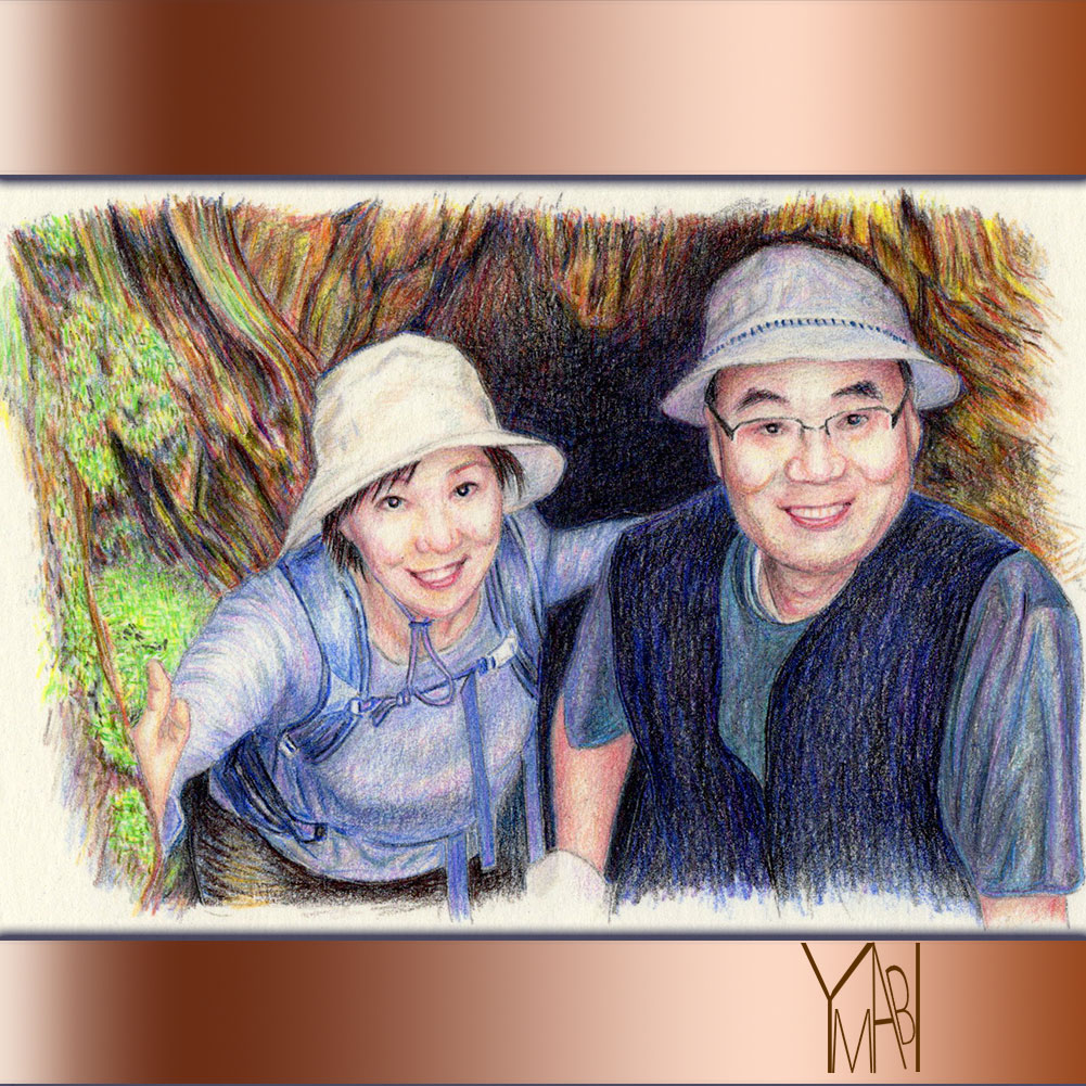 色鉛筆画　オーダー似顔画