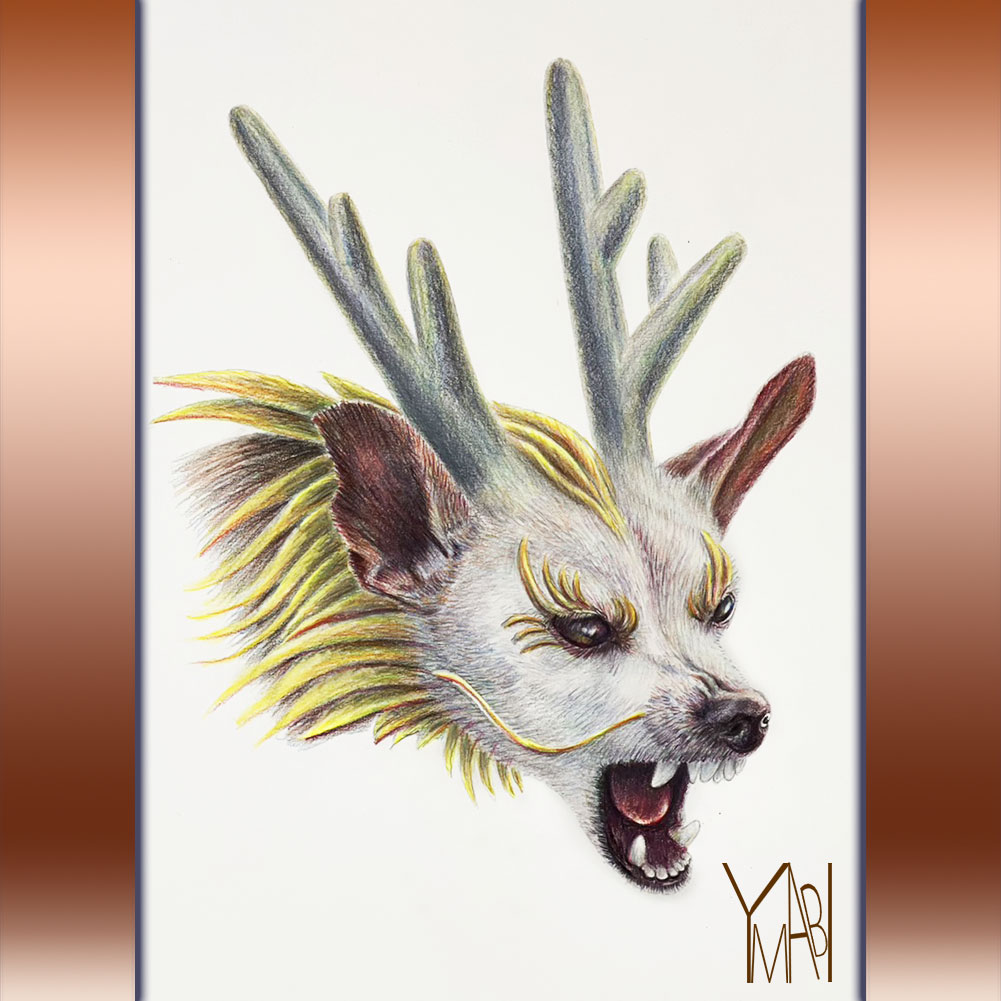 色鉛筆　オーダー似顔画